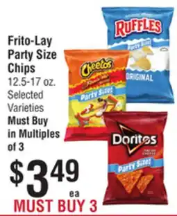 Smart & Final Frito-Lay Party Size Chips offer