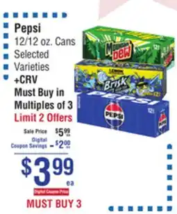 Smart & Final Pepsi offer