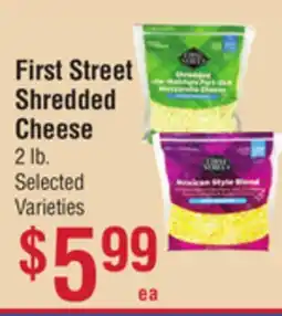 Smart & Final First Street Shredded Cheese offer