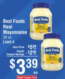 Smart & Final Best Foods Real Mayonnaise offer