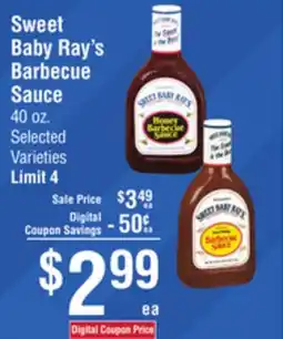 Smart & Final Sweet Baby Ray's Barbecue Sauce offer