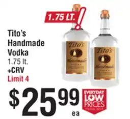 Smart & Final Tito's Handmade Vodka offer