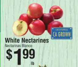 Smart & Final White Nectarines offer