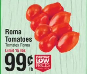 Smart & Final Roma Tomatoes offer