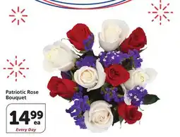 Albertsons Patriotic Rose Bouquet offer