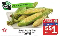 Albertsons Sweet Bi-color Corn offer