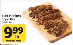 Albertsons Beef Flanken Style Rib offer