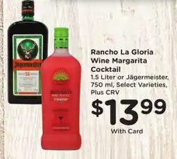Ralphs Rancho La Gloria Wine Margarita Cocktail offer