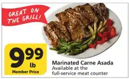 Albertsons Marinated Carne Asada offer