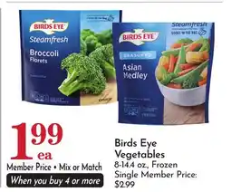 Pavilions Birds Eye Vegetables offer