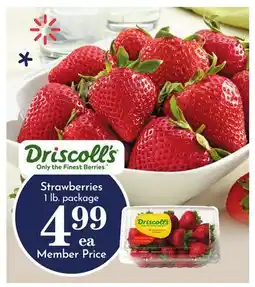 Pavilions Driscoll's Strawberries offer