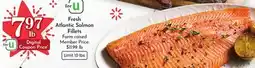 Pavilions Fresh Atlantic Salmon Fillets offer