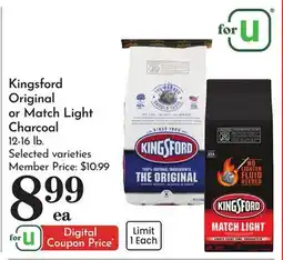 Pavilions Kingsford Original or Match Light Charcoal offer