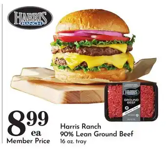 Pavilions Harris Ranch 90% Lean Ground Beef offer