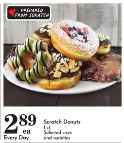 Pavilions Scratch Donuts offer