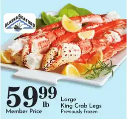 Pavilions Large King Crab Legs offer