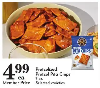 Pavilions Pretzelized Pretzel Pita Chips offer