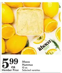 Pavilions Ithaca Hummus offer