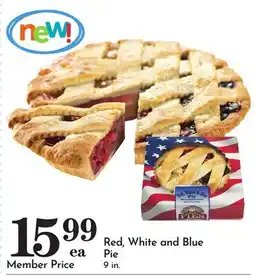 Pavilions Red, White and Blue Pie offer