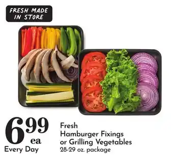 Pavilions Fresh Hamburger Fixings or Grilling Vegetables offer