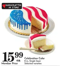 Pavilions Celebration Cake offer