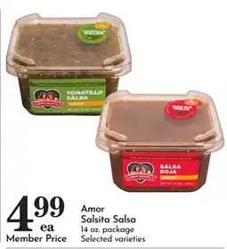 Pavilions Amor Salsita Salsa offer