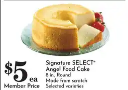 Pavilions Signature SELECT Angel Food Cake offer