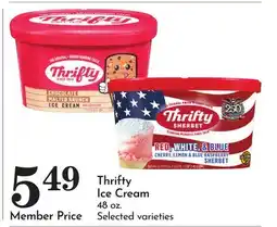 Pavilions Thrifty Ice Cream offer