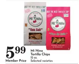 Pavilions Mi Nina Tortilla Chips offer