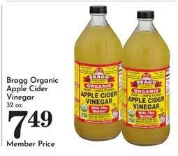 Pavilions Bragg Organic Apple Cider Vinegar offer