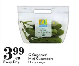 Pavilions O Organics Mini Cucumbers offer