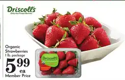 Pavilions Driscoll's Organic Strawberries offer