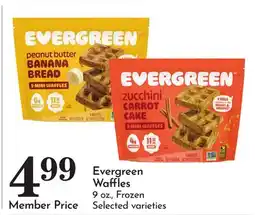 Pavilions Evergreen Waffles offer