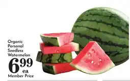 Pavilions Organic Personal Seedless Watermelon offer