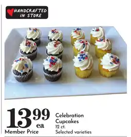 Pavilions Celebration Cupcakes offer
