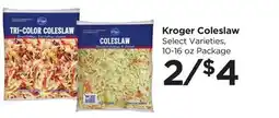 Food 4 Less Kroger Coleslaw offer