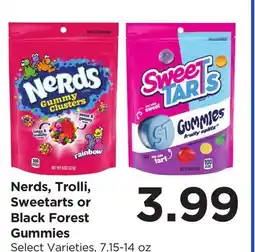 Food 4 Less Nerds, Trolli, Sweetarts or Black Forest Gummies offer