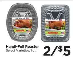 Food 4 Less Handi-Foil Roaster offer