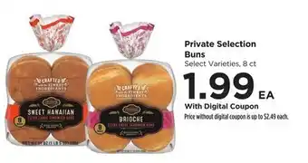 Food 4 Less Private Selection Buns offer