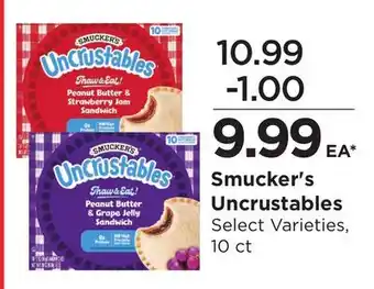 Food 4 Less Smucker's Uncrustables offer