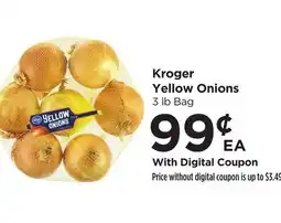Food 4 Less Kroger Yellow Onions offer