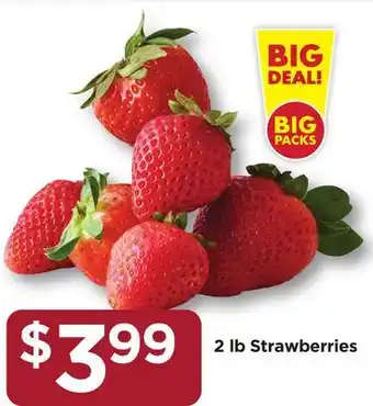 Food 4 Less 2 lb Strawberries offer