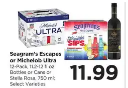 Food 4 Less Seagram's Escapes or Michelob Ultra offer