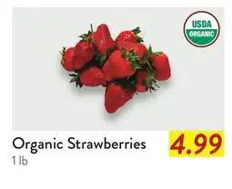 Fresh Thyme Organic Strawberries offer