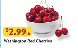 Fresh Thyme Washington Red Cherries offer