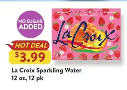 Fresh Thyme La Croix Sparkling Water offer