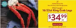 Fresh Thyme 16/22ct King Crab Legs offer