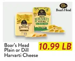 Fresh Thyme Boar's Head Plain or Dill Harvarti Cheese offer