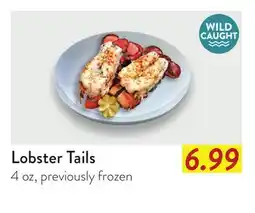 Fresh Thyme Lobster Tails offer