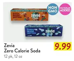 Fresh Thyme Zevia Zero Calorie Soda offer